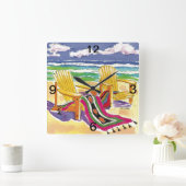 マスターウォール時計を表示 スクエア壁時計 (ホーム)