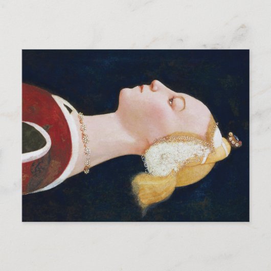 マスターオブザカステロ出生ポートレートオブザレディ ポストカード (正面)