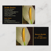 マスターガーデナーピースリリーの名刺 名刺 (正面/裏面)