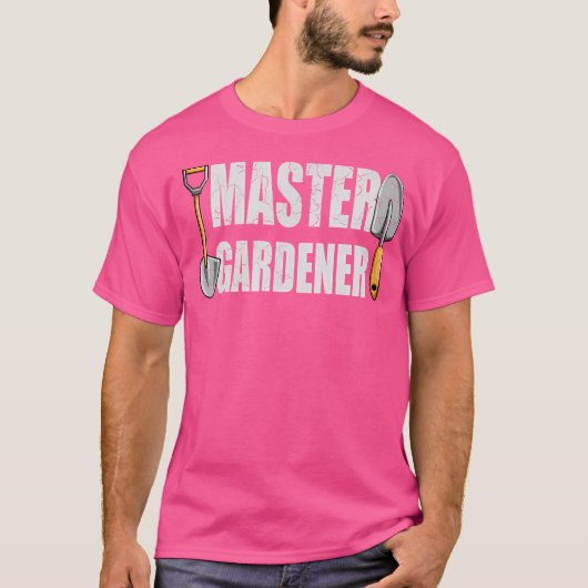 マスターガーデナー - ガーデニング Tシャツ (正面)