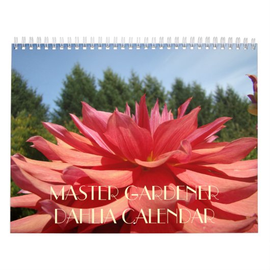 マスターガーデナー ダリアの花 カレンダー ギフト (カバー)