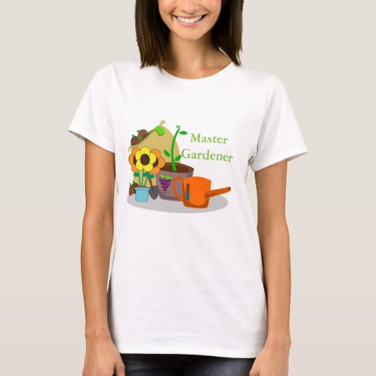 マスターガーデナー レディースTシャツ Tシャツ (正面)