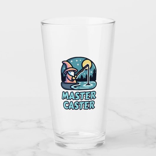 マスターキャスターファンタジー魚釣り タンブラーグラス (正面)