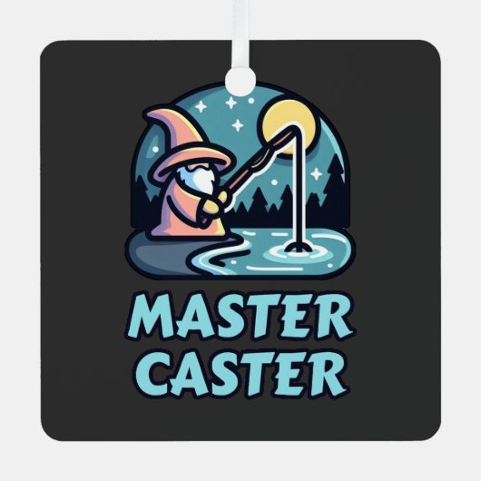 マスターキャスターファンタジー魚釣り メタルオーナメント (正面)