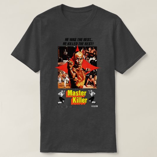 マスターキラーのポスター Tシャツ (デザイン正面)
