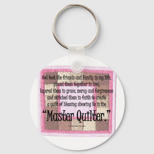マスターキルター キーホルダー (正面)