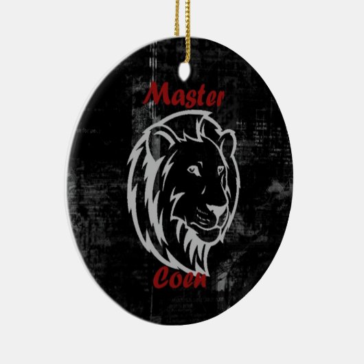 マスターコーンオーナメント セラミックオーナメント (右)