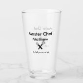 マスターシェフキッチンベーカリー調理師追加文字名cutl タンブラーグラス (裏面)