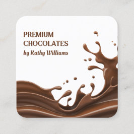 マスターショコラティエ スクエア名刺