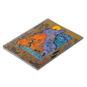 マスタージャーナルのめい想 ノートブック (左側)