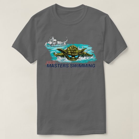 マスタースイミング Tシャツ (デザイン正面)