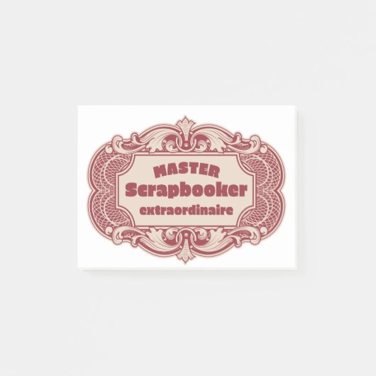 マスタースクラップブック超並外 ポストイット (正面)