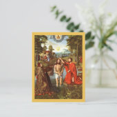 マスターズによるイエスの絵を描バプティス ポストカード (スタンド正面)