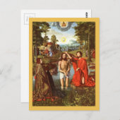 マスターズによるイエスの絵を描バプティス ポストカード (正面/裏面)