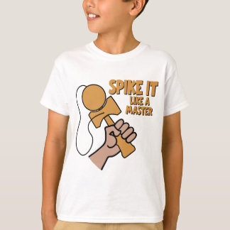 マスターズのようにスパイクする Tシャツ