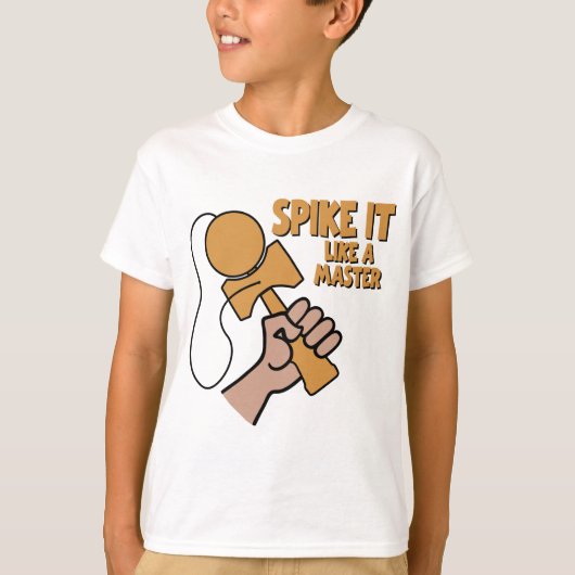 マスターズのようにスパイクする Tシャツ (正面)