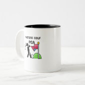 マスターズゴルフpga ツートーンマグカップ (正面左)