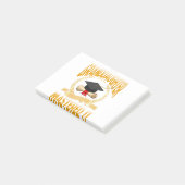 マスターズ卒業Tシャツ 私の孫娘がマスターした ポストイット (アングル)