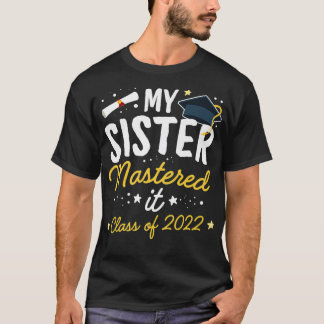 マスターズ卒業Tee妹Itクラスをマスター Tシャツ
