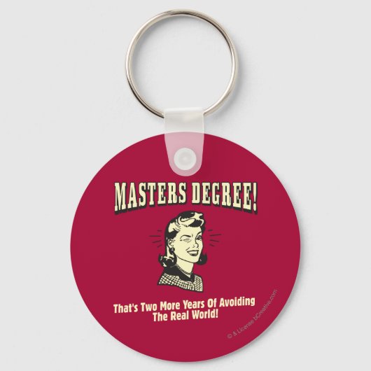 マスターズ度:世界を避実在ける キーホルダー (正面)