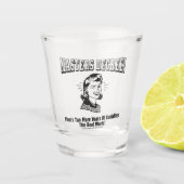 マスターズ度：世界を避実在ける ショットグラス (正面)