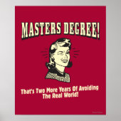 マスターズ度：世界を避実在ける ポスター (正面)