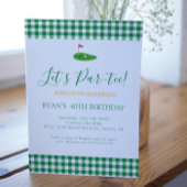 マスターズ誕生日ゴルフテーマ高齢者 招待状