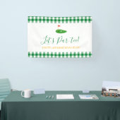 マスターズ誕生日ゴルフテーマ40歳年上 横断幕 (トレードショー)