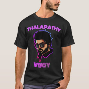 マスタータラパシーvijayイラストレーショントリブレンド tシャツ