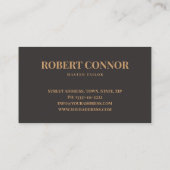 マスターテーラクラシックー&レトロスーツブティック 名刺 (裏面)