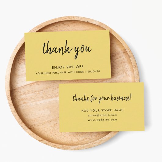 マスタードありがとう |イエローミニマモダンリスト店 割引カード