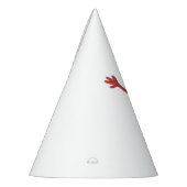 マスタードおもしろい付きホットドッグなびく紙 パーティーハット (左)