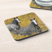 マスタードおよび馬 コースター (左側)