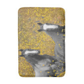 マスタードおよび馬 バスマット (正面縦)