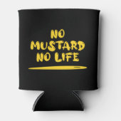 マスタードがなければ人生もない 缶クーラー (正面)