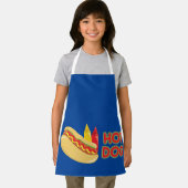 マスタードとケチャップのホットドッグ エプロン (インサイチュ)