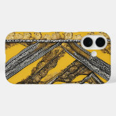 マスタードに閉じ込められたAIアート Case-Mate iPhoneケース (裏面 (横))