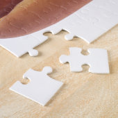 マスタードのホットドッグ ジグソーパズル (側面)