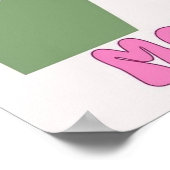 マスタードの種が山を動かすほど小さい信仰 ポスター (角)