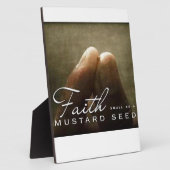マスタードの種のように小さい信仰 フォトプラーク (側面)