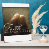 マスタードの種のように小さい信仰 フォトプラーク (側面)