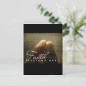 マスタードの種のように小さい信仰 ポストカード (スタンド正面)