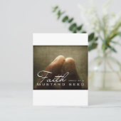 マスタードの種のように小さい信仰 ポストカード (スタンド正面)