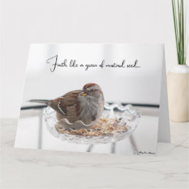 マスタードの種の粒のように – 気に & 懸念カード カード