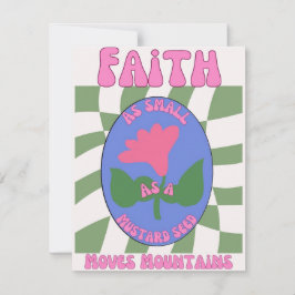 マスタードの種/クリスチャンと同じくらい小さい信仰 シーズンカード