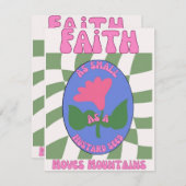 マスタードの種/クリスチャンと同じくらい小さい信仰 シーズンカード (正面/裏面)