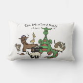 「マスタードの種」装飾用クッション ランバークッション (正面)