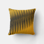 マスタードの黄色い装飾用クッション クッション (裏面)