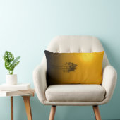 マスタードの黄色 ランバークッション (椅子)