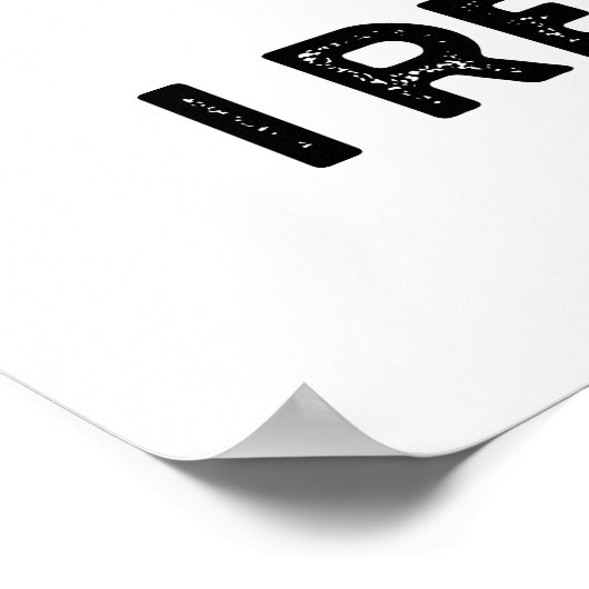 マスタードを使って調味料をおもしろい飲む ポスター (角)